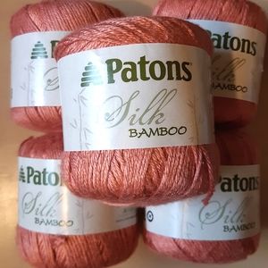 5 Patons Silk Bamboo Yarn